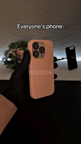 Dynamic Liquid iPhone Case  Luminous Glitter Quicksand Design - Detailed view