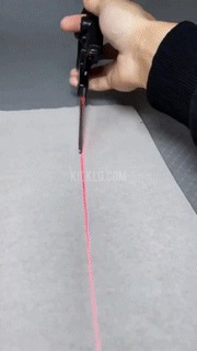 Precision Laser Scissors  Professional Steel Craft Cutting Tool - Detailed view