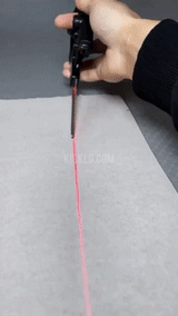 Precision Laser Scissors  Professional Steel Craft Cutting Tool - Detailed view