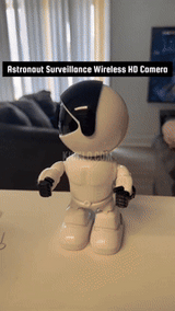 Smart Security Camera  4K Ultra HD Robot Design - Detailed view
