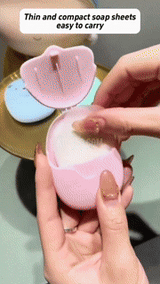 Portable Soap Sheets  Travel-Size Paper Soap Dispenser - Detailed view