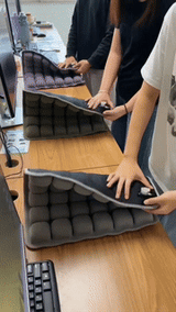 Ergonomic Air Cell Seat Cushion  24-Zone Pressure Relief Design - Detailed view