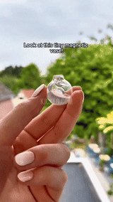 Magnetic Mini Vases  Decorative Earthenware Collection - Detailed view