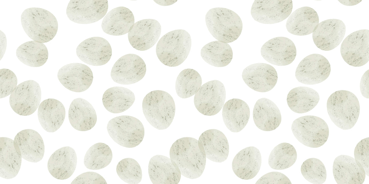 Geometric Mural Wallpaper | Soft Green Circles Pattern