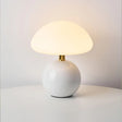 Modern Mushroom Table Lamp  Ceramic Base With Dome Shade - Product detail 13