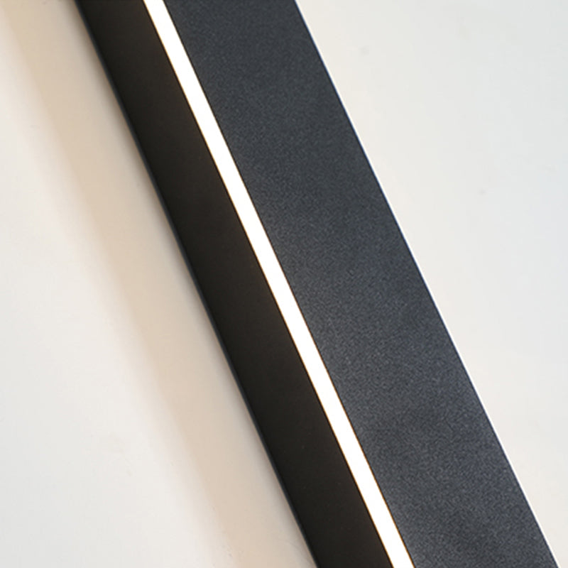 Modern LED Wall Light  Black Metal 80cm Linear Design - Product detail 21