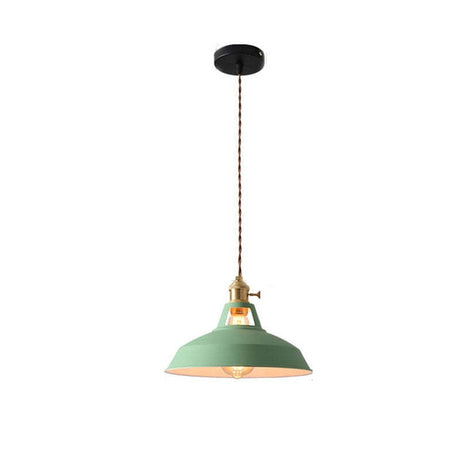 Industrial Pendant Light  Black Metal Dome Shade - Product detail 25