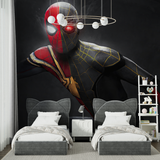 Superhero Mural Wallpaper | Spider-Man Black and Red Design