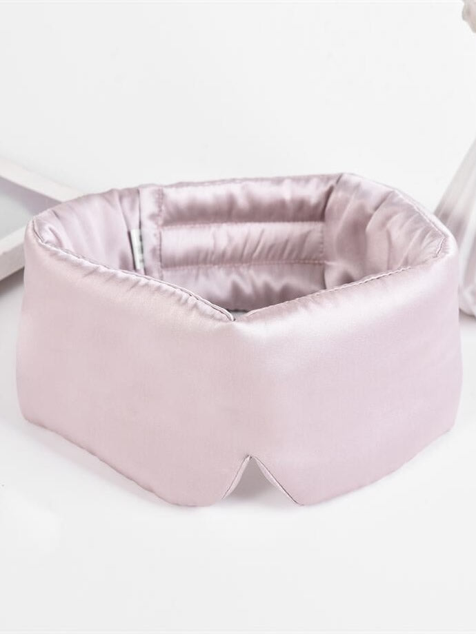 Mulberry Silk Sleep Mask  Premium Light Blocking Design - Product showcase
