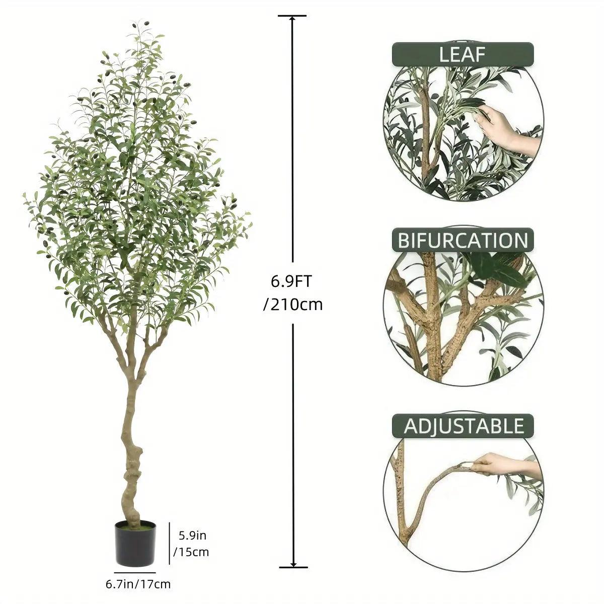 Artificial Olive Tree  Mediterranean Style Home Decor - Product detail 10