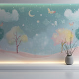 Enchanted Tree Wallpaper bringing magic to playroom setting