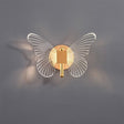 Butterfly Wall Light  Acrylic Wings Gold Frame - Product detail 9