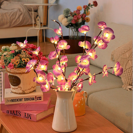 LED Cherry Blossom Branch Light  Warm White Floral Illumination - Product detail 9