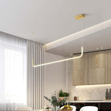 Modern LED Pendant Light  Geometric Linear Design - Product detail 6