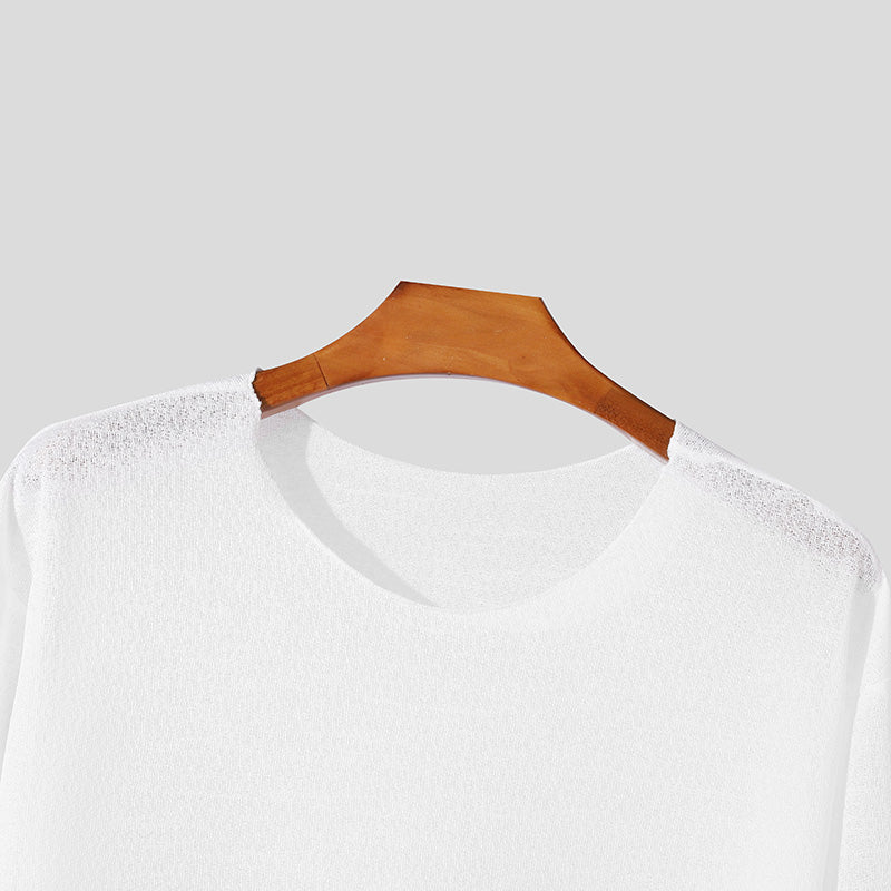 Essential Crew Neck Sweatshirt  Minimalist Cotton Blend Design - Product detail 9