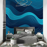 Superhero Mural Wallpaper | Dynamic Comic Book Action Scene