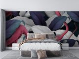 Tropical Bird Wallpaper featured in boutique retail space
