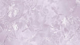 Floral line art design file showing detailed white botanical sketches on soft lilac background