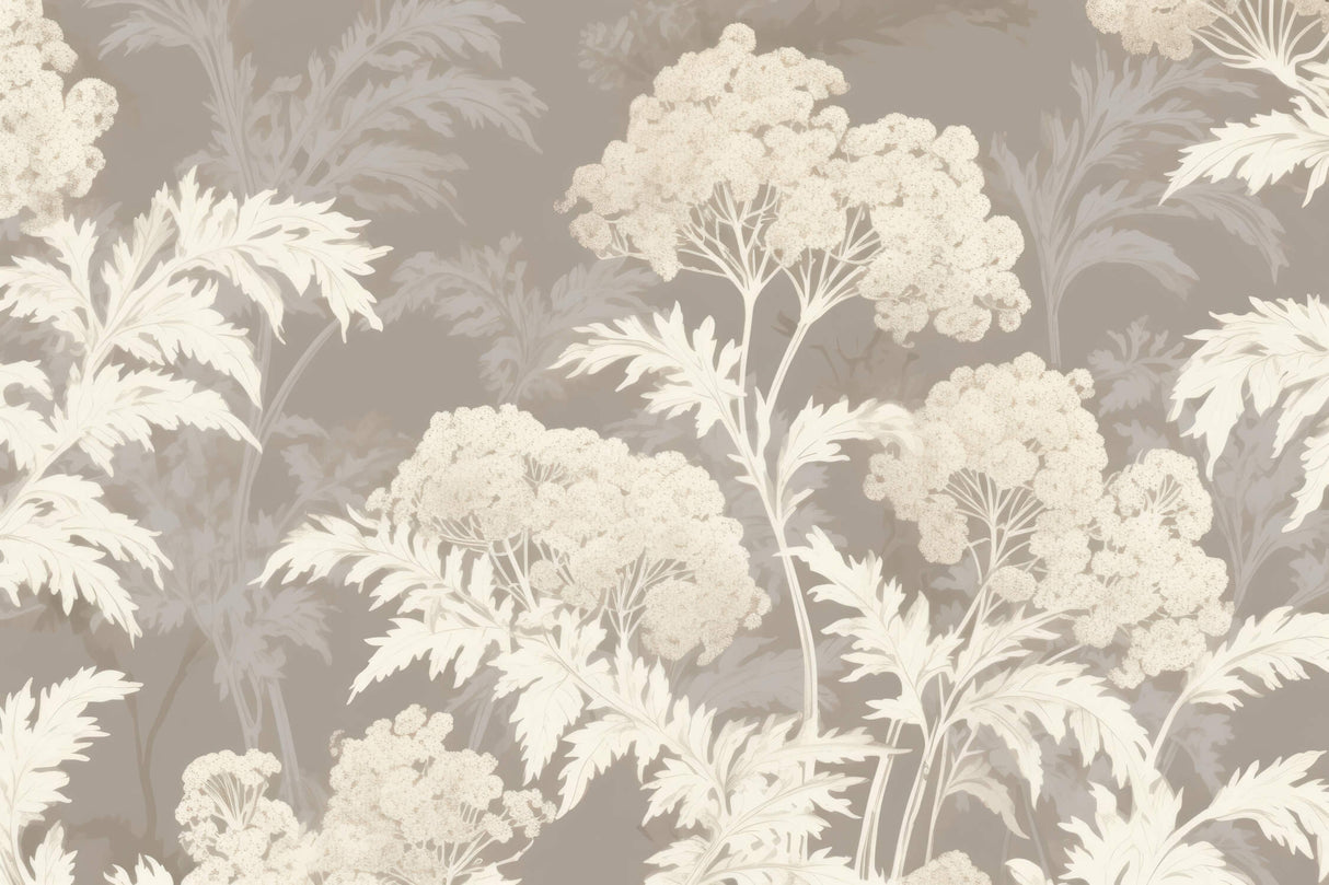Beige botanical tree pattern design file showing intricate natural details