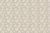 Pink Blossom Wallpaper design file showing delicate floral pattern on beige background
