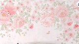 Pink roses and butterflies wallpaper design file showing detailed pattern and true colors