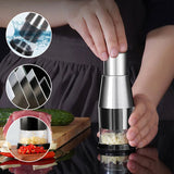 Stainless Steel Garlic Press  Quick Crush Manual Kitchen Tool - Product detail 5
