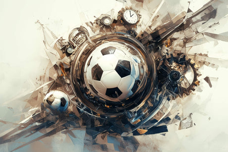 Football abstract wallpaper design file showing detailed pattern and color scheme