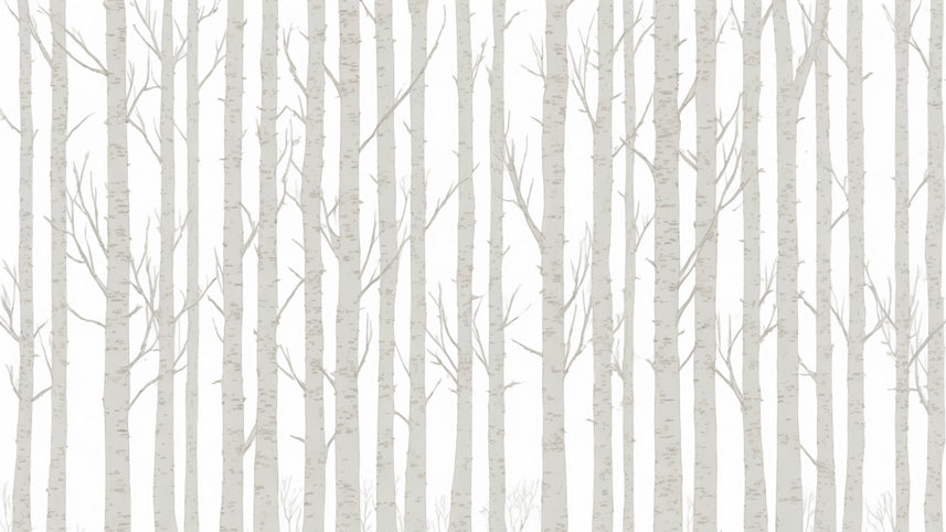 Neutral birch tree pattern design file showing detailed bark texture and branches on white background