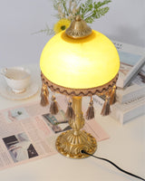 French Table Lamp  Brass Base with Tassel Trim - Product detail 19