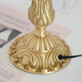 French Table Lamp  Brass Base with Tassel Trim - Product detail 6