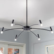 Modern LED Chandelier  Adjustable Starburst Design - Product detail 17