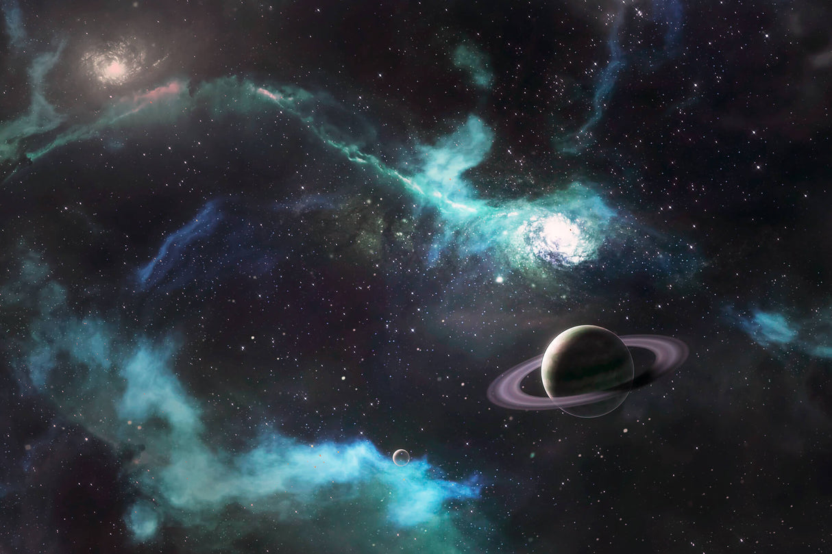 Galaxy wallpaper design file showing detailed nebula pattern and star formations
