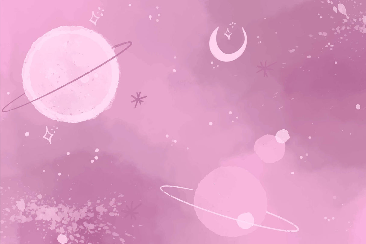 Galaxy Wallpaper design file showing intricate purple cosmic pattern with nebula details