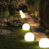 Color Changing LED Sphere  Smart Portable Garden Light - Detailed view