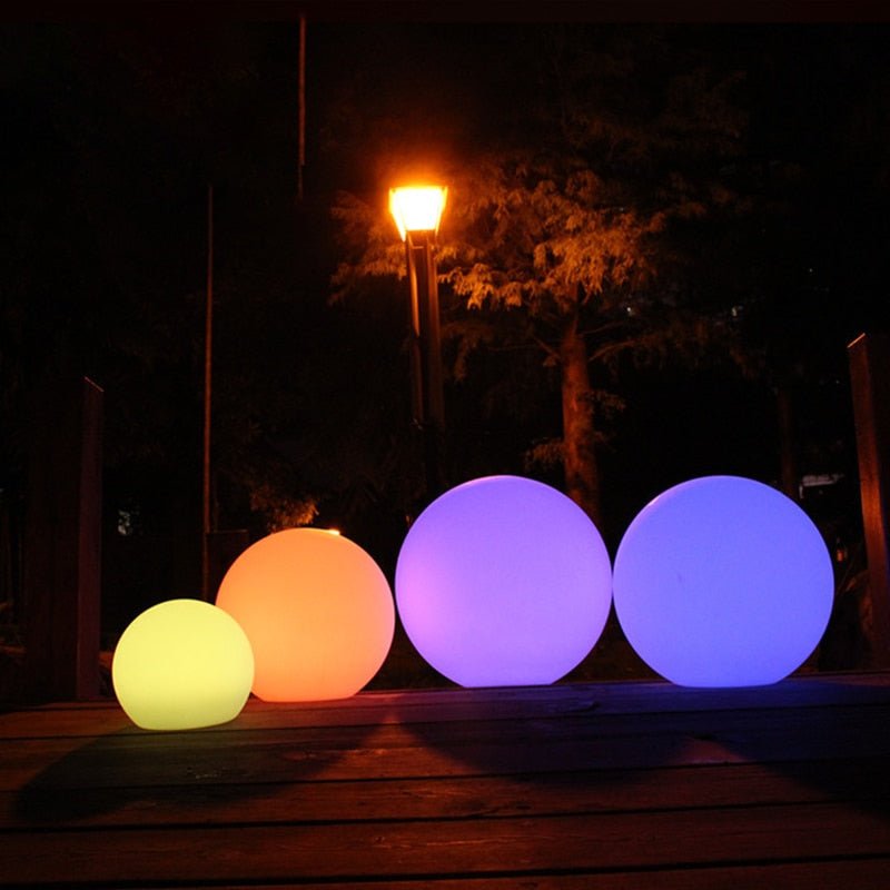 Color Changing LED Sphere  Smart Portable Garden Light - Product detail 8