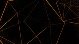 Design file showing detailed black background with intricate golden geometric lines pattern