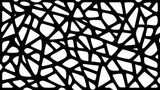 Black and white geometric pattern design file showing intricate abstract shapes and lines