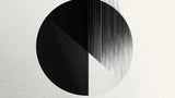 Black and white geometric circle pattern design file showing precise details and contrasts