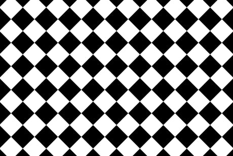 Black and white diamond pattern design file showing precise geometric alignment