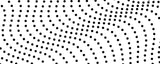 Design file of black and white polka dot geometric pattern wallpaper