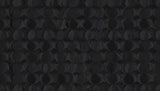 Black geometric relief pattern wallpaper design file showing detailed texture and depth