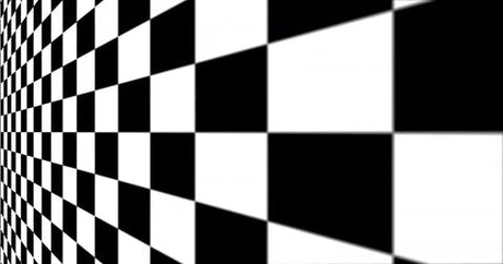 Black and white geometric wallpaper design file showing crisp checkered pattern