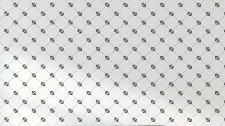 Design file of diamond floral pattern showing intricate geometric details and flower motifs