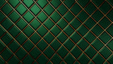 Design file of green and gold geometric diamond pattern showing intricate details