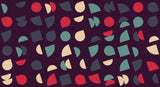 Geometric art deco pattern design file showing intricate shapes and color composition