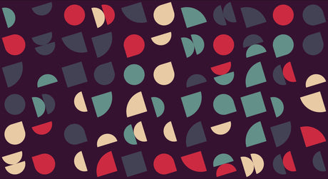 Geometric art deco pattern design file showing intricate shapes and color composition
