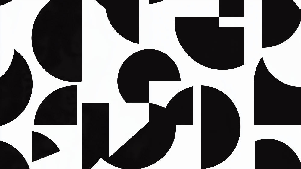 Black and white geometric circle pattern design file showing precise pattern details