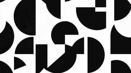 Black and white geometric circle pattern design file showing precise pattern details
