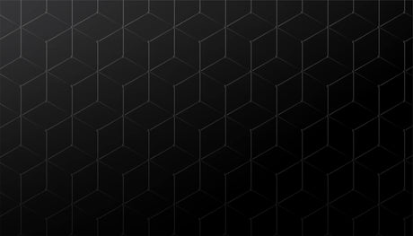 Black hexagon pattern wallpaper design file showing detailed geometric layout