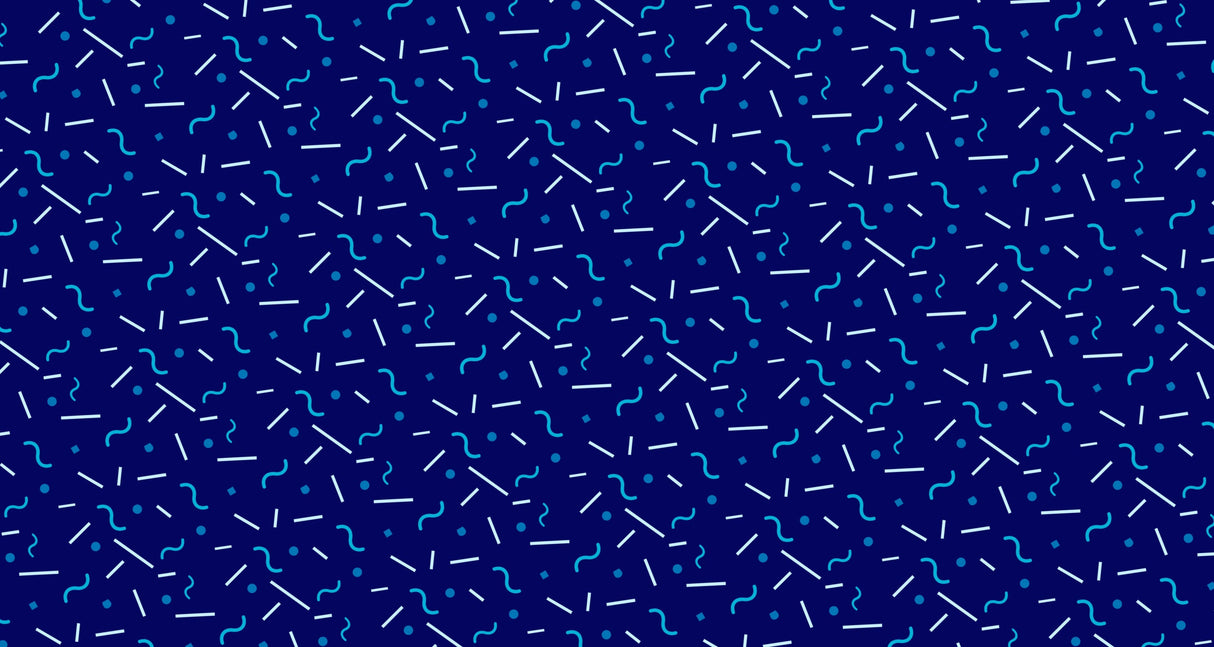 Blue geometric abstract pattern design file showing intricate details and flowing lines